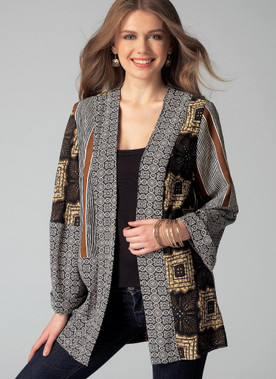 McCall's M7132 | Misses' Patchwork Kimono Jackets