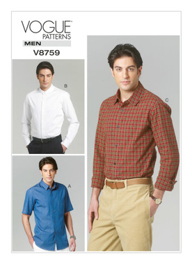 M6044 | Men's Button-Down Shirts | McCall's Patterns