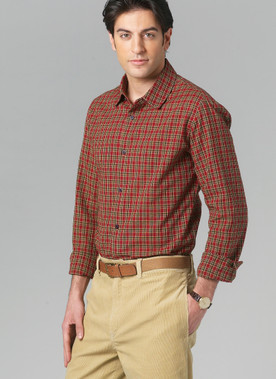 Vogue Patterns V8759 | Men's Button-Down Shirts