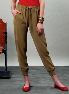 Vogue Patterns V8909 | Misses' Elastic Waistband Pants