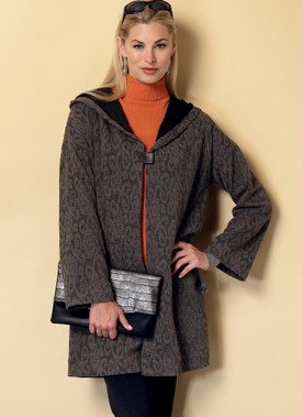 Butterick B6394 | Misses' Shawl Collar Coats