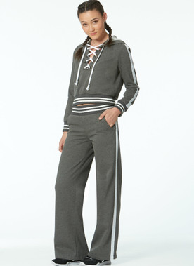 McCall's M7634 (Digital) | Misses' Knit Tops, Dresses, Shorts, and Pants