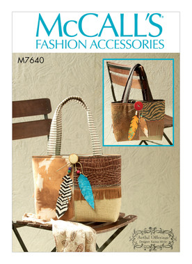 McCall's M7640 (Digital) | Tote Bags | Front of Envelope
