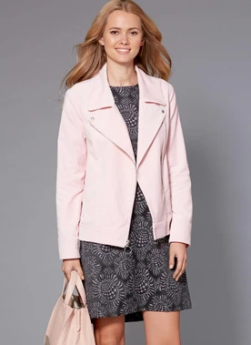McCall's M7694 (Digital) | Misses' Moto-Style Jacket and Vest