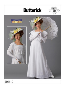 Butterick B6610 (Digital) | Misses' Costume and Hat | Front of Envelope