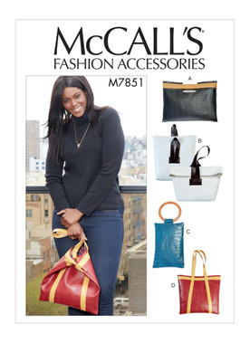 McCall's M7851 (Digital) | Bags | Front of Envelope