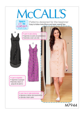 McCall's M7944 (Digital) | Misses'/Women's Dresses | Front of Envelope