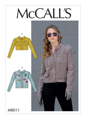 McCall's M8011 | Misses' Jackets | Front of Envelope