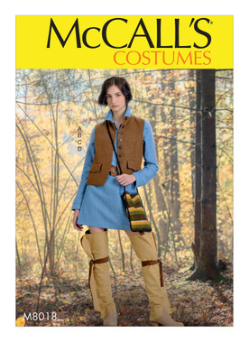 McCall's M8018 (Digital) | Misses' Costume | Front of Envelope