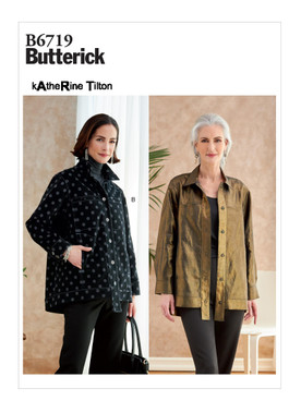 Butterick B6719 (Digital) | Misses' Jacket | Front of Envelope