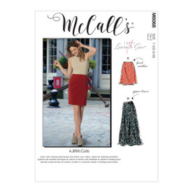 McCall's M8068 | #JillMcCalls - Misses' Skirts in Three Lengths | Front of Envelope