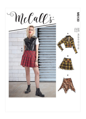 McCall's M8130 (Digital) | Misses' Costumes | Front of Envelope