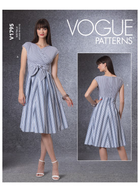 Vogue Patterns V1795 | Misses' Dress | Front of Envelope