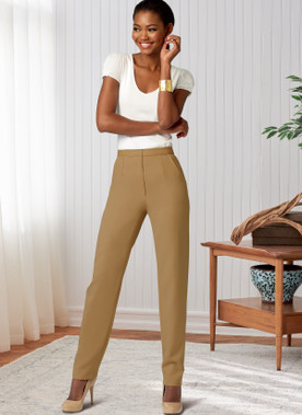 Butterick B6845 (Digital) | Misses' & Women's Tapered Pants