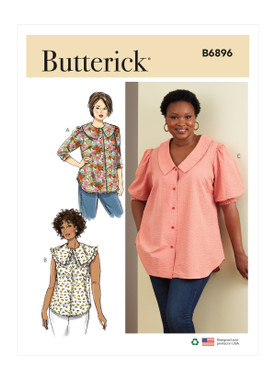 Butterick B6896 (Digital) | Women's Top | Front of Envelope