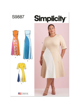 Womens Dress Sewing patterns McCalls simplicity butterick Newlook – Prices  $US, includes shipping US, *Canada