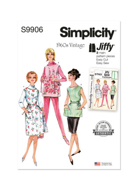 Simplicity Patterns US8481AA Misses & Womens Rockabilly Dresses