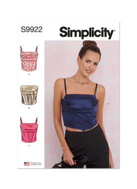 Simplicity Corset Pattern 8129 Designed by Andrea Schewe Sizes 14