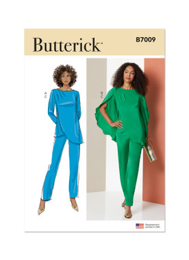 Butterick Sewing Pattern Misses' Tunics and Pants