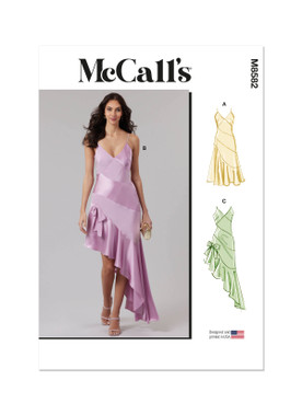 McCall's Sewing Pattern Misses' Dress in Two Lengths (PDF)