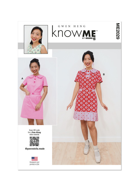 ME2029 (PDF) | Misses' Dresses | Know Me Patterns