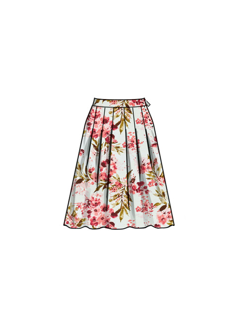 N6755 | Misses' Skirt In Two Lengths | New Look