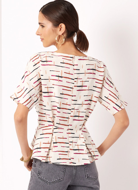 N6753 | Misses' Top With Sleeve Variations | New Look