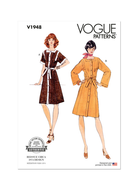 V1948 | Misses' Dress | Vogue Patterns