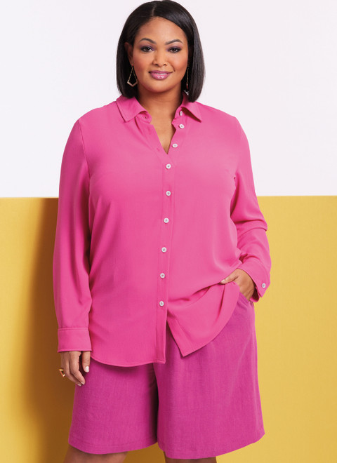 Butterick B6947 (PDF) | Women's Shirts and Shorts