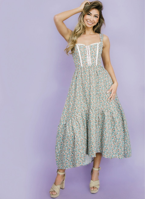 PDS9779 | Misses' Dress in Two Lengths by Madalynne Intimates