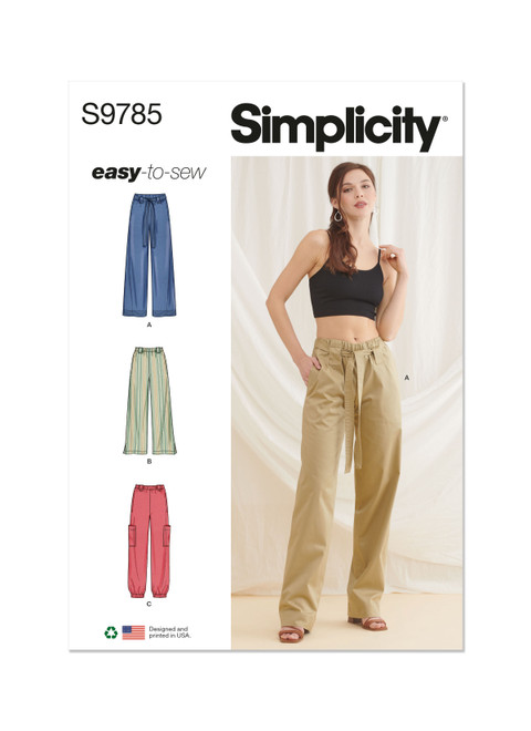 PDS9785 | Misses' Pants | Simplicity