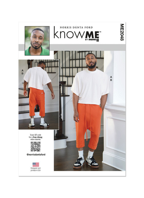Know Me Men's Knit Top and Joggers | Front of Envelope