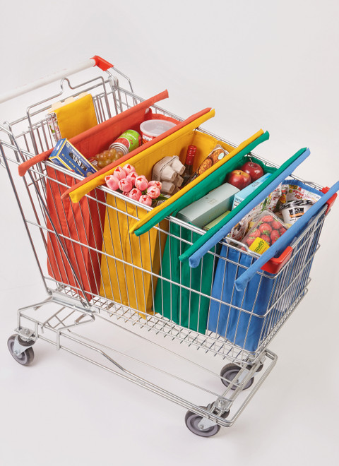 M8420 | Shopping Cart Bags and Coupon Case | McCall's