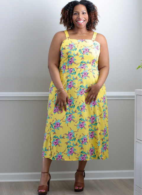 ME2040 (PDF) | Misses' and Women's Dress in Two Lengths | Know Me