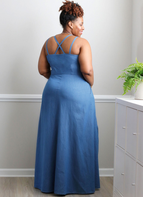 ME2040 (PDF) | Misses' and Women's Dress in Two Lengths | Know Me