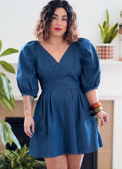 S9329 (PDF) | Simplicity Sewing Pattern Misses' Dress in Two