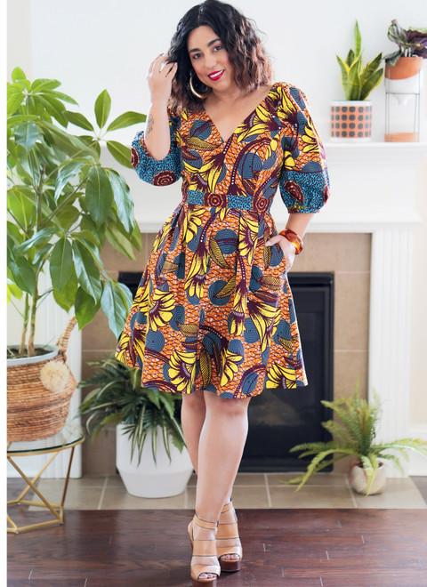 S9329 (PDF) | Simplicity Sewing Pattern Misses' Dress in Two