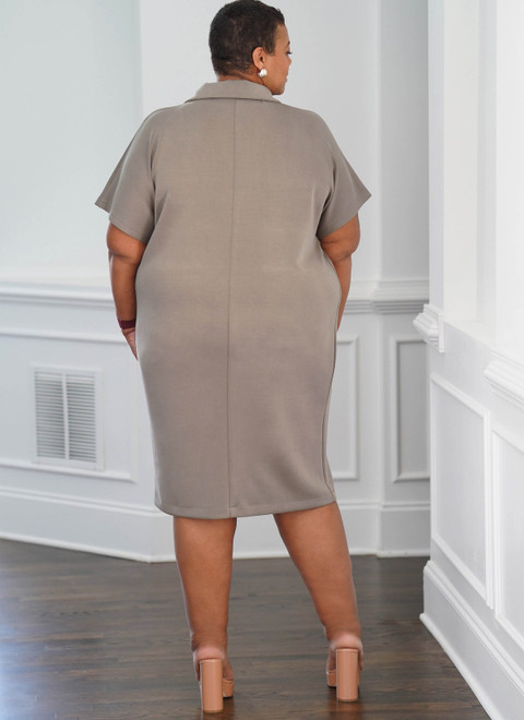 Simplicity S9741 (PDF) | Women's Knit Dress in Two Lengths by Mimi G Style