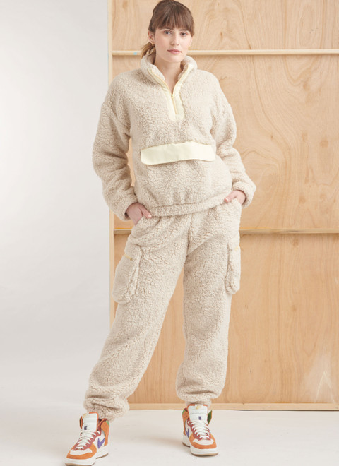 S9828 | Unisex Sweatshirt and Pants | Simplicity