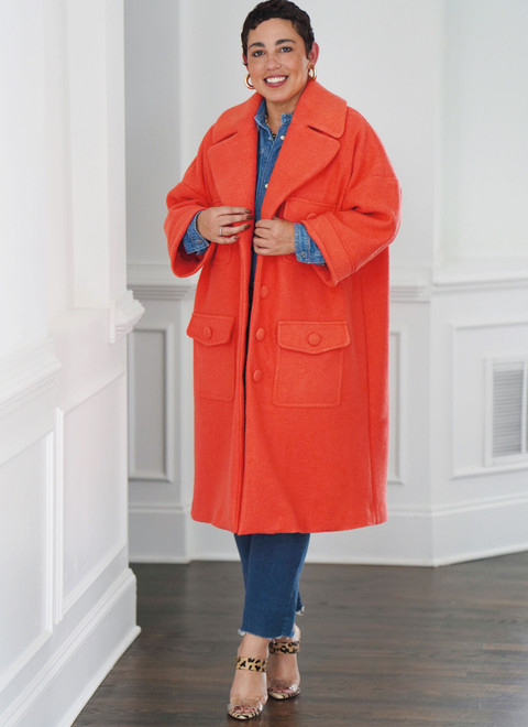 S9824 (PDF) | Misses' Coat in Two Lengths by Mimi G Style | Simplicity