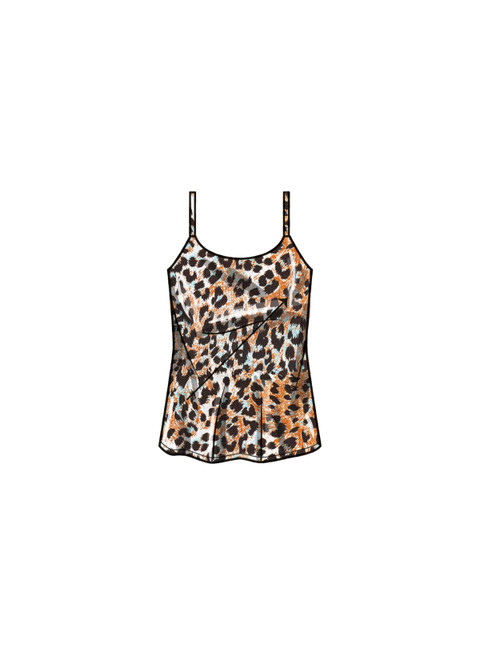 S9827 (PDF) | Women's Pants in Two Lengths, Camisole and Cardigan