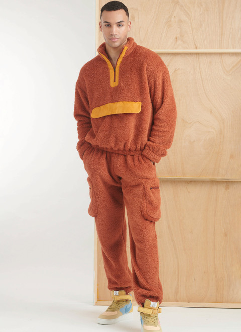 S9828 (PDF) | Unisex Sweatshirt and Pants | Simplicity