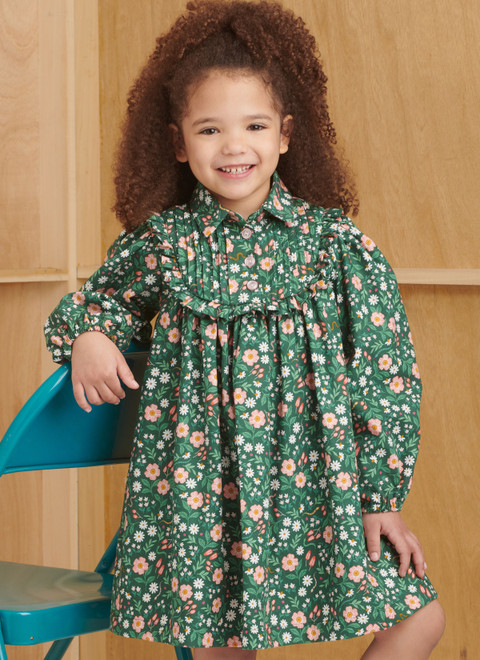 S9830 (PDF) | Children's Dresses | Simplicity