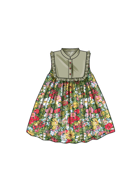 Simplicity S9830 | Children's Dresses