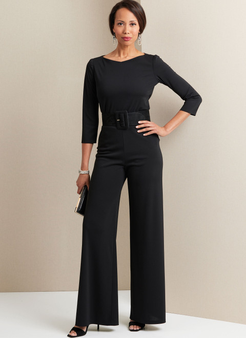 Butterick B6966 | Misses' Knit Tops and Pants
