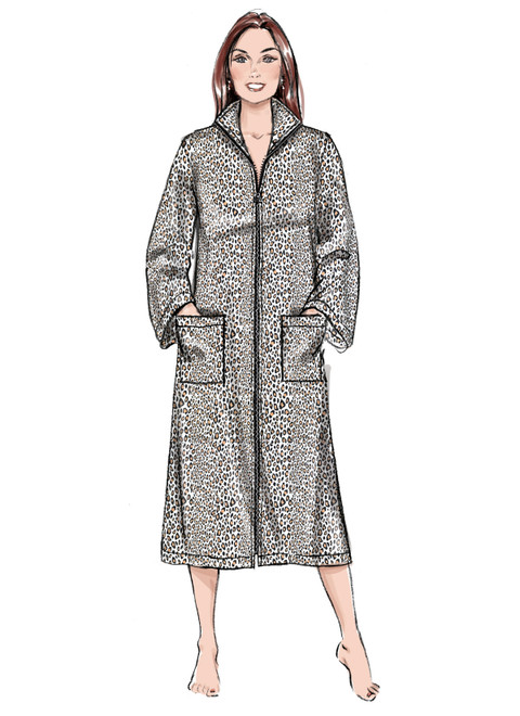 B6967 | Misses' and Women's Robe | Butterick