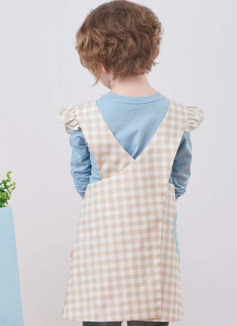 S9767 (PDF) | Children's and Misses' Wrap Around Apron and Scarf