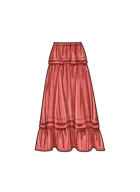 S9750 (PDF) | Misses' Skirt in Three Lengths | Simplicity