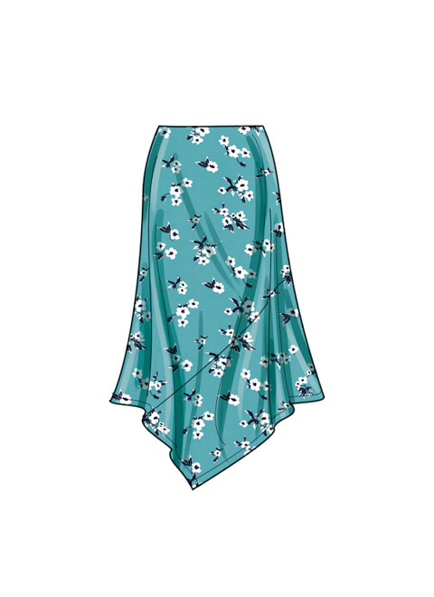 S9752 (PDF) | Women's Knit Skirts and Pants in Two Lengths