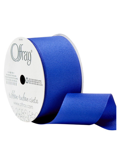 Offray Double Face Satin Ribbon, Red